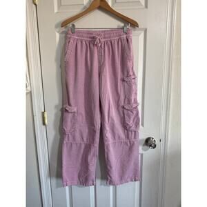 Old Navy Pink Cargo Pants size M
